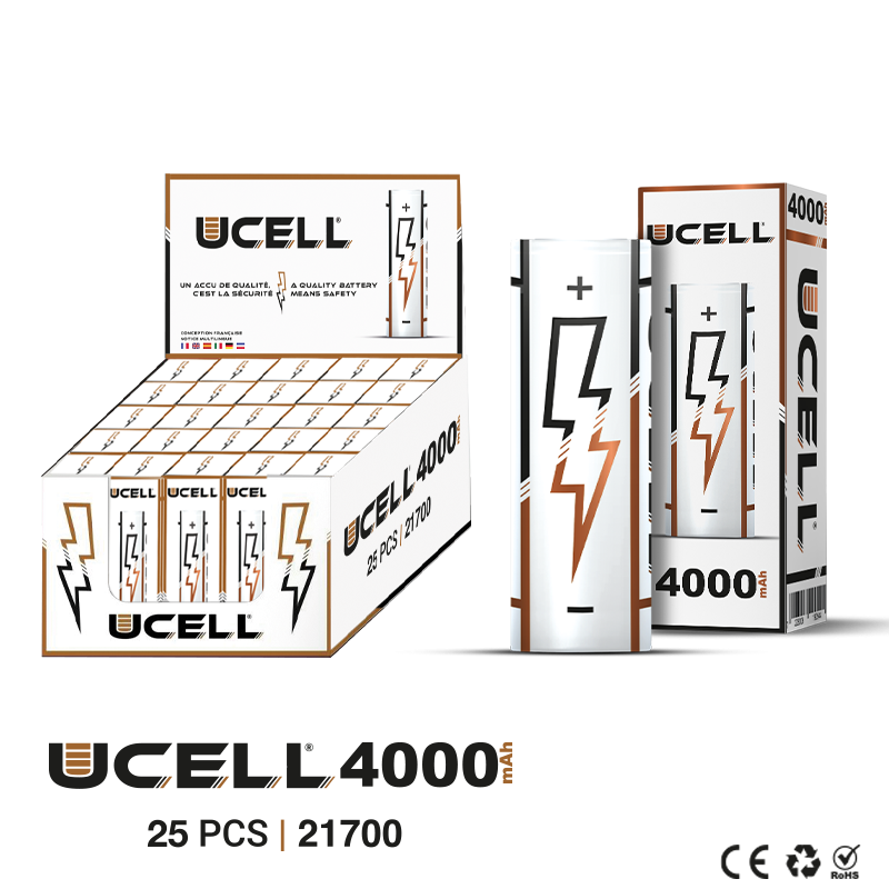 Accu 21700 4000mAh 40A - Ucell - LCA distribution