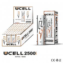 Accu 18650 2500mAh 30A - Ucell