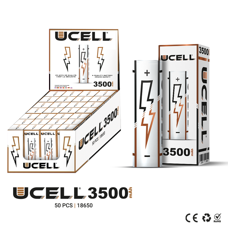 Accu 18650 3500mAh 20A - Ucell - LCA distribution