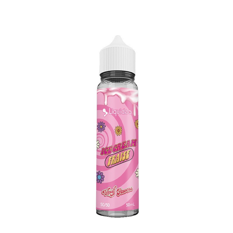 Ice Cream Fraise 50ml - Wpuff Flavors