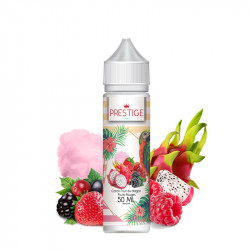 Cotton Candy, Fruit du Dragon, Fruits Rouges 50ml - Prestige Fruits