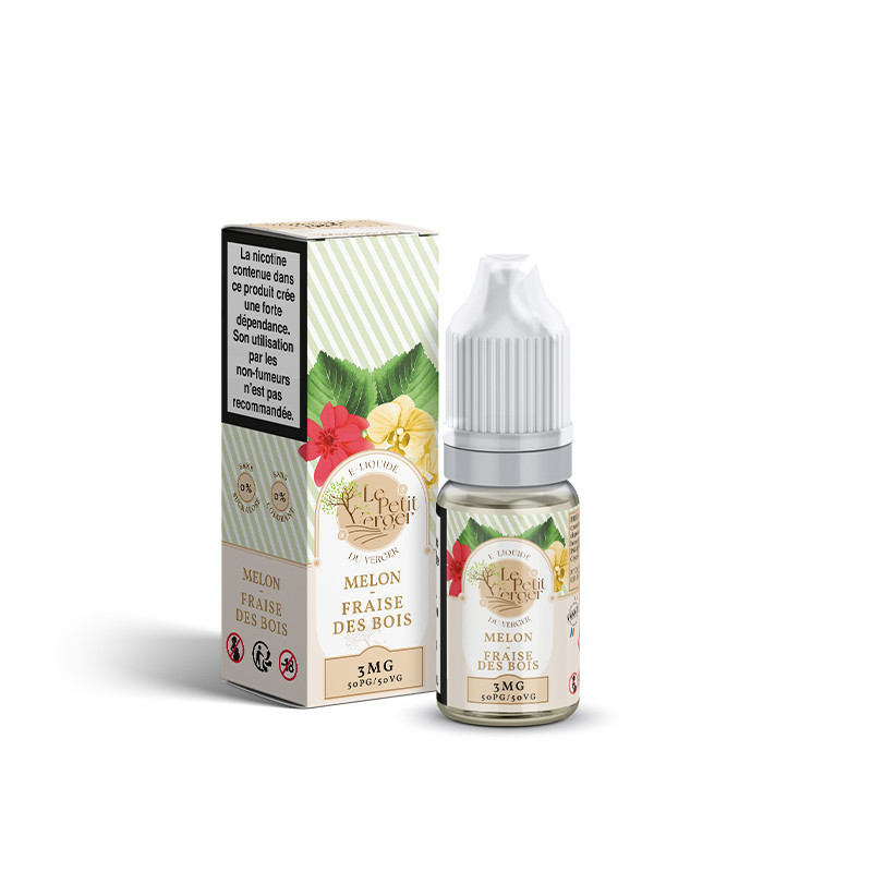 Melon Fraises des Bois 10ml - Le Petit Verger - Savourea