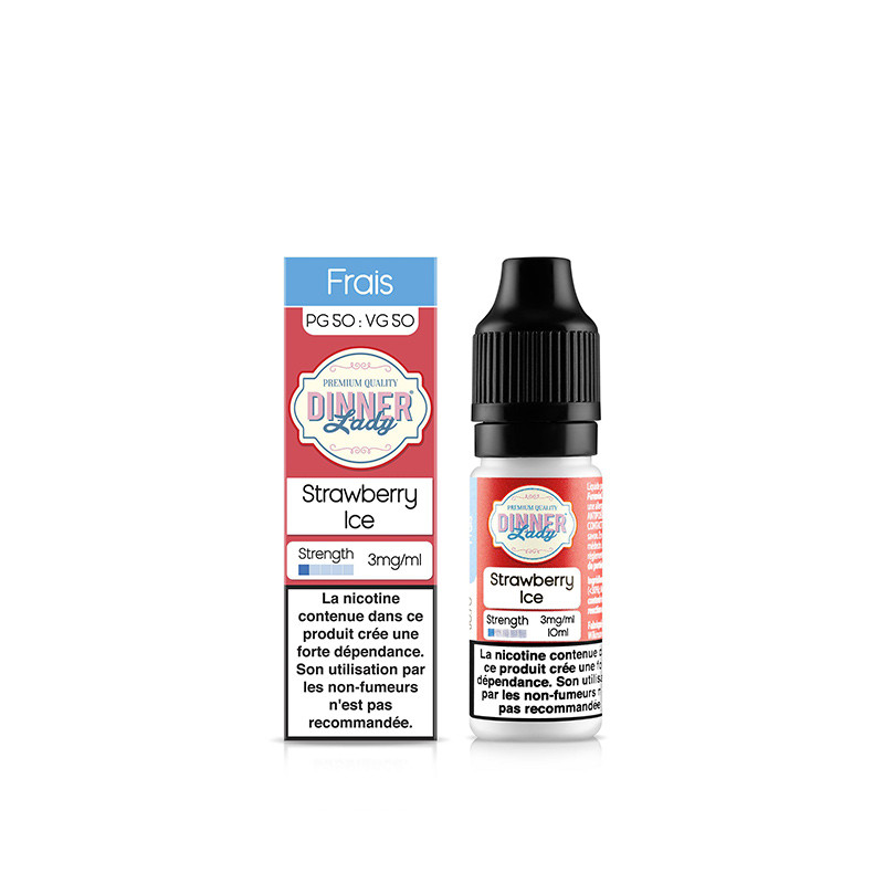 Strawberry Ice 10ml - Dinner Lady