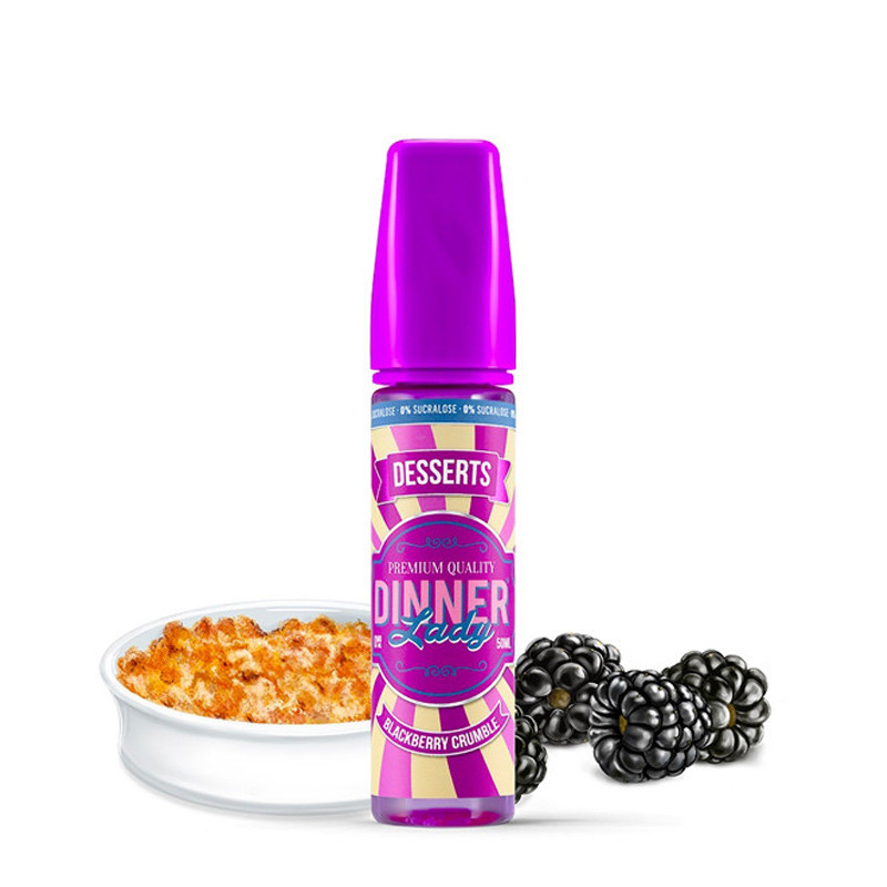 Blackberry Crumble 50ML - Dinner Lady