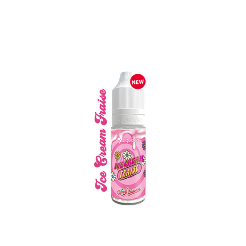 Ice Cream Fraise 10ml - Wpuff Flavors