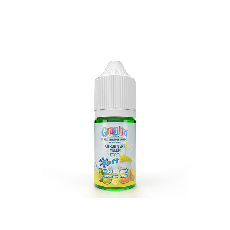 Concentré Citron Vert Melon 30ml - Granita Soft by Alfaliquid