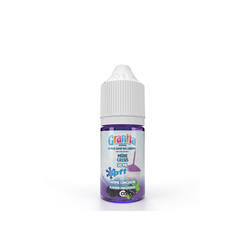 Concentré Mûre Cassis 30ml - Granita Soft by Alfaliquid