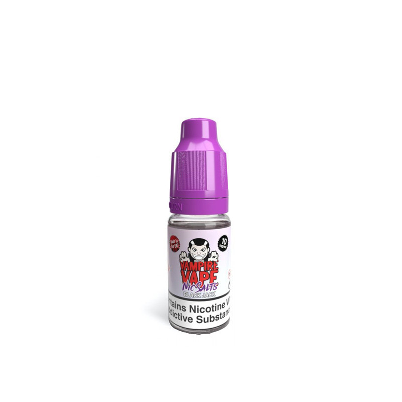 Black Jack 10ml - NicSalts - Vampire Vape