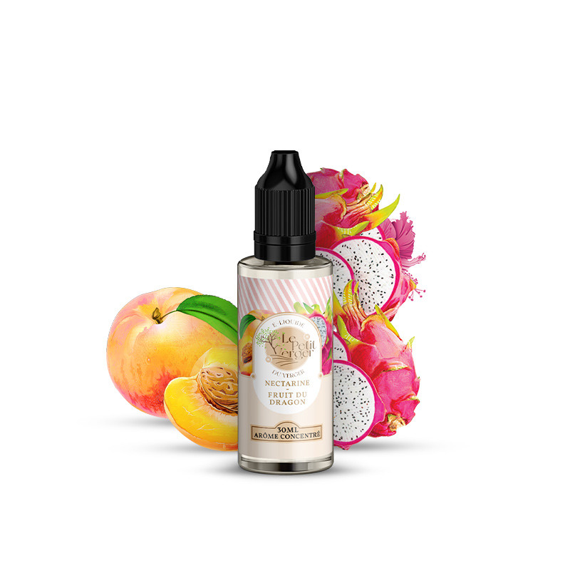 Concentré Nectarine Fruit du Dragon 30ml - Le Petit Verger