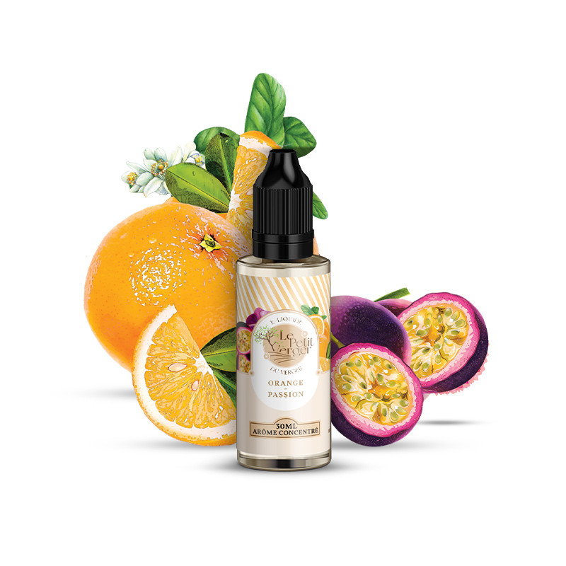 Concentré Orange Passion 30ml - Le Petit Verger