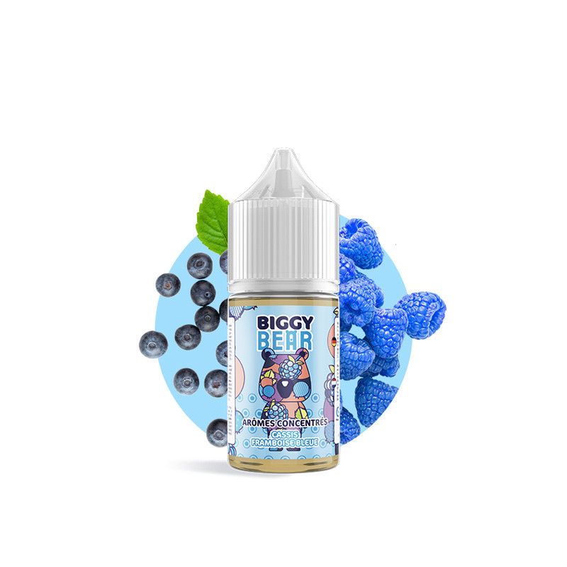 Concentré Cassis Framboise Bleue 30ml - Biggy Bear