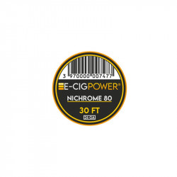 Coil Nichrome 80 -30FT-26GA - E-Cig Power