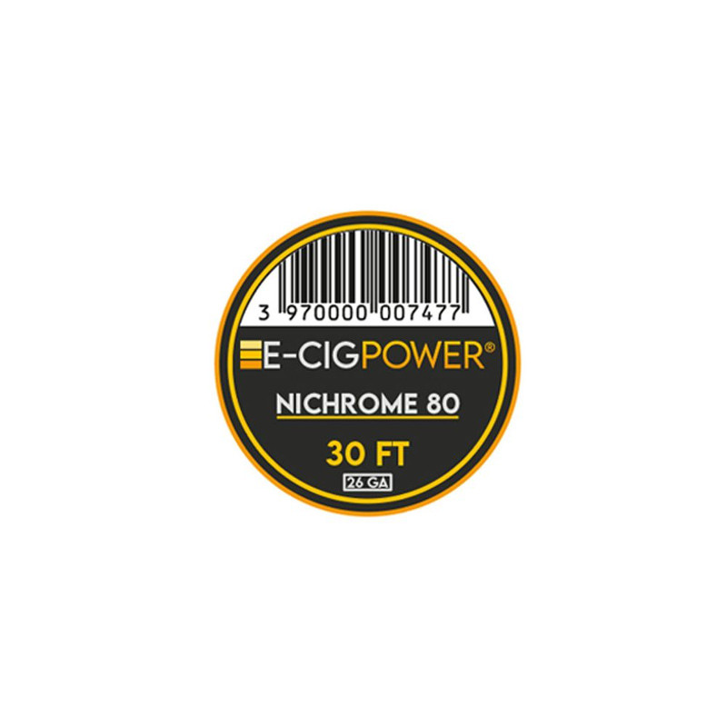 Coil Nichrome 80 -30FT-26GA - E-Cig Power