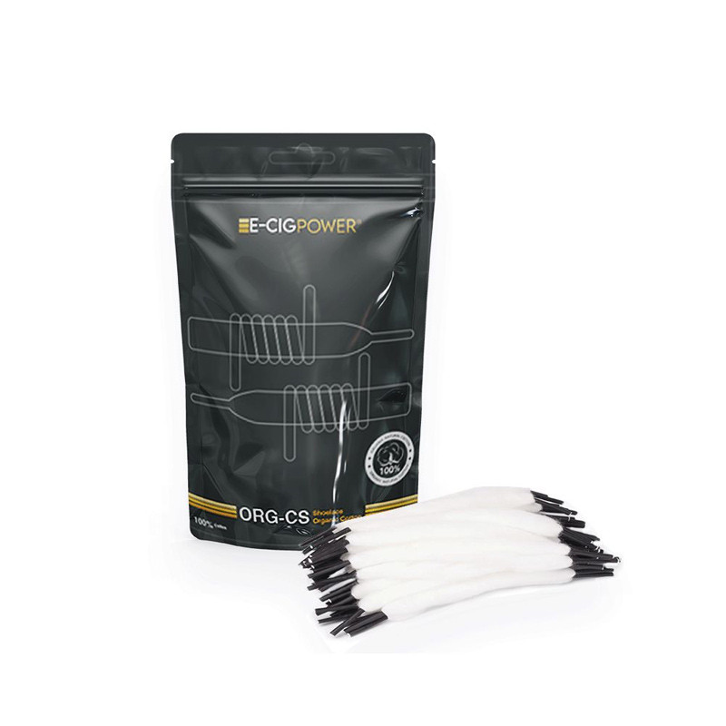 ORG - CS - Shoelace Organic Cotton - E-Cig Power