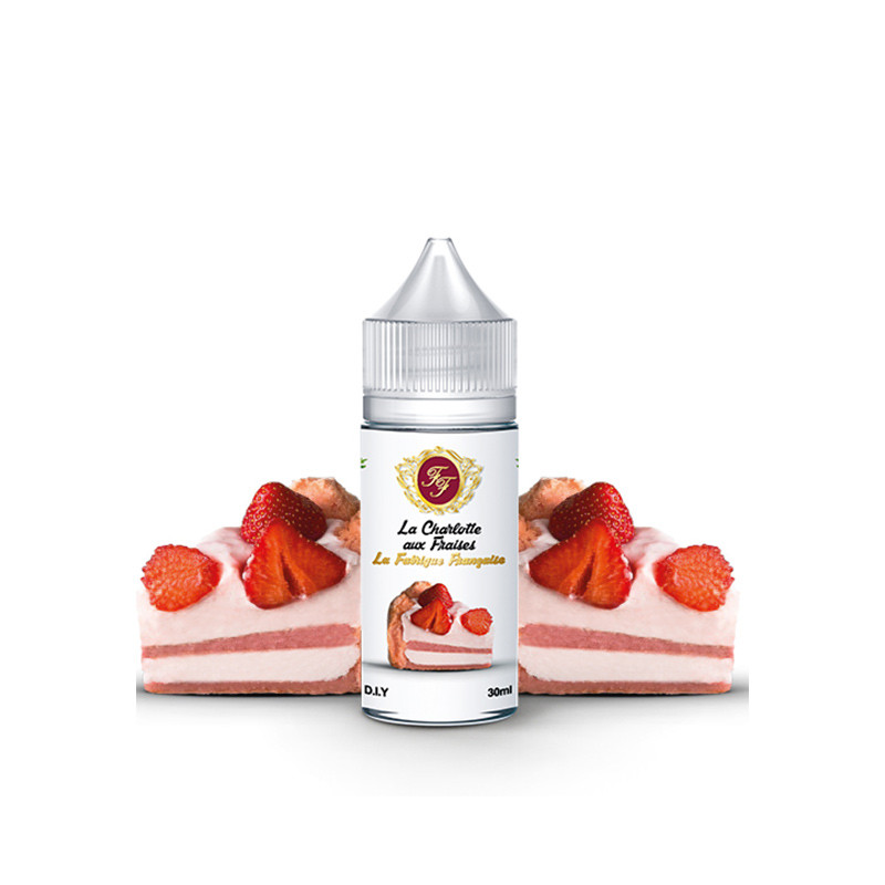 La Charlotte aux Fraises Concentré 30ML - La Fabrique Française