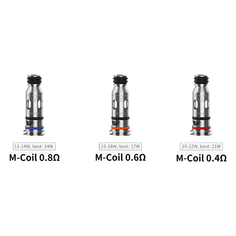 Résistances M-Coil par 5 - Smoktech