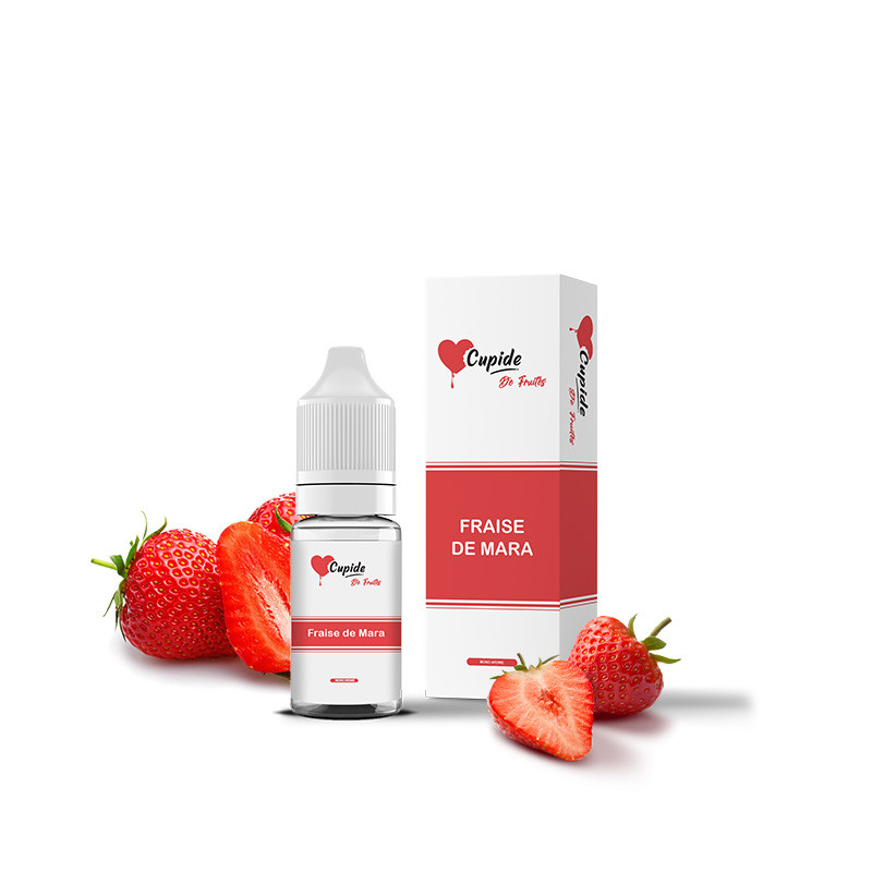 Fraise de Mara 10ml - Cupide de fruités