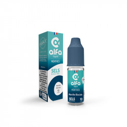 Menthe Glaciale 10ml par 5 - Sels - Alfaliquid