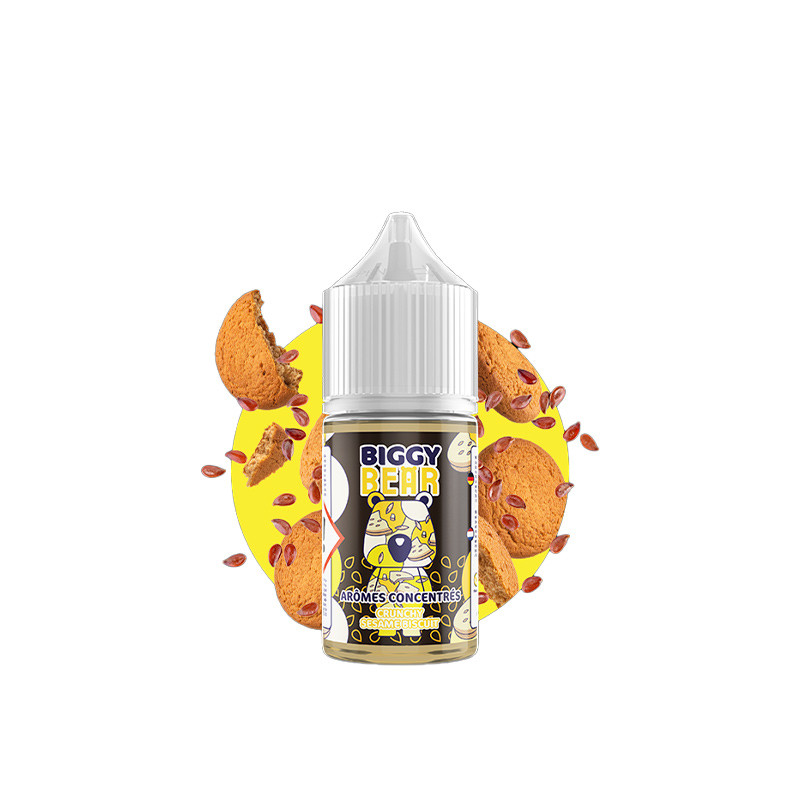 Concentré Crunchy Sesame Biscuit 30ml - Biggy Bear