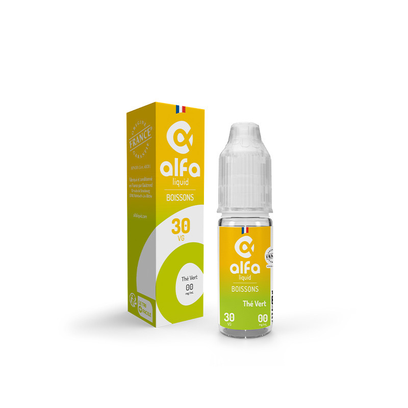 Thé Vert 10ml - Alfaliquid