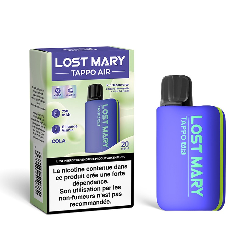 Kit découverte Tappo Air - Lost Mary