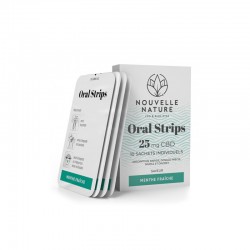 Oral Strips CBD 25mg par 10 - Nouvelle Nature