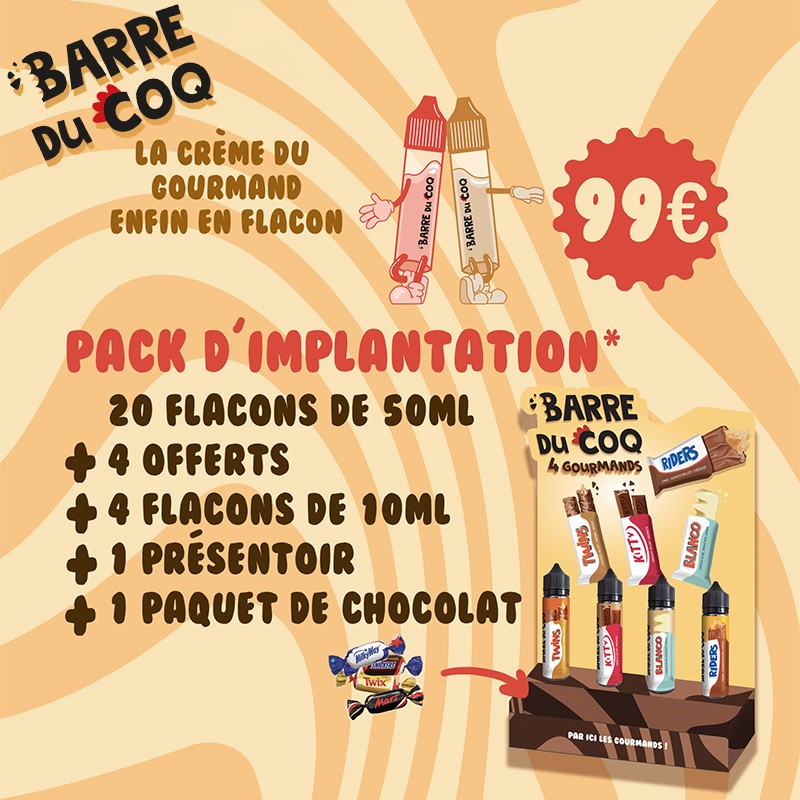 Pack d'implantation - Barre du Coq