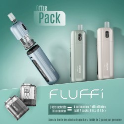 Pack Fluffi - Titanium - Aspire