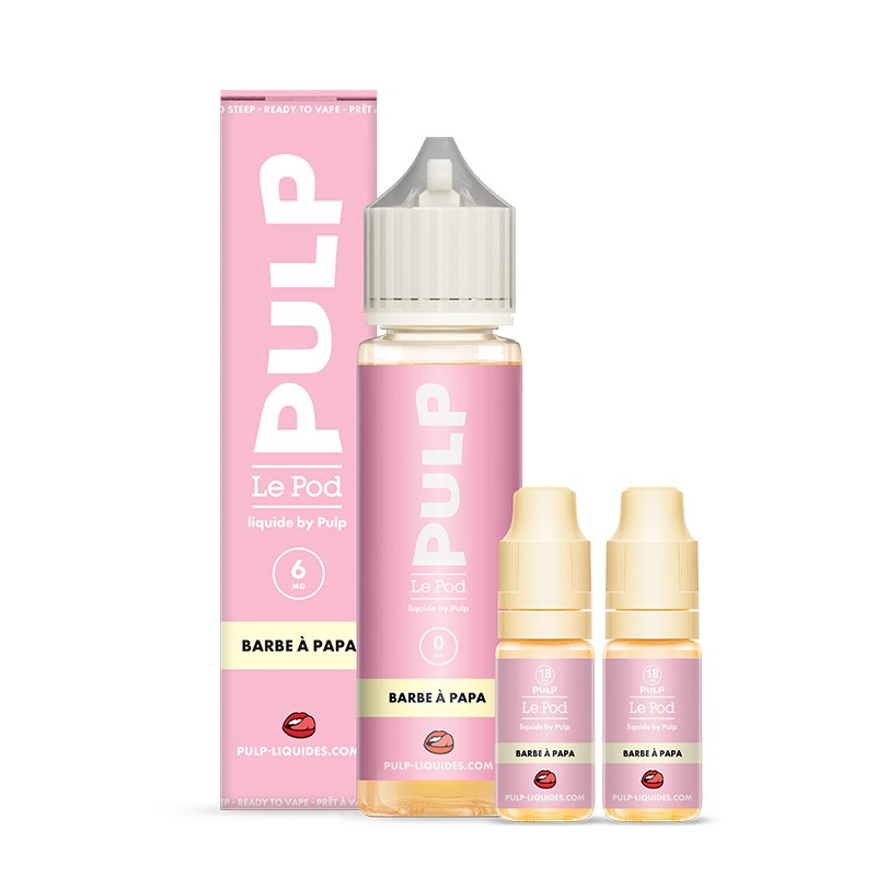 Pack Barbe à papa 60ml - Pulp