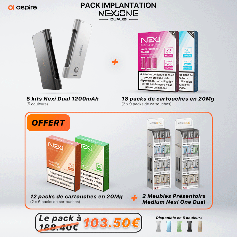 Pack d'implantation Nexi One Dual - Aspire