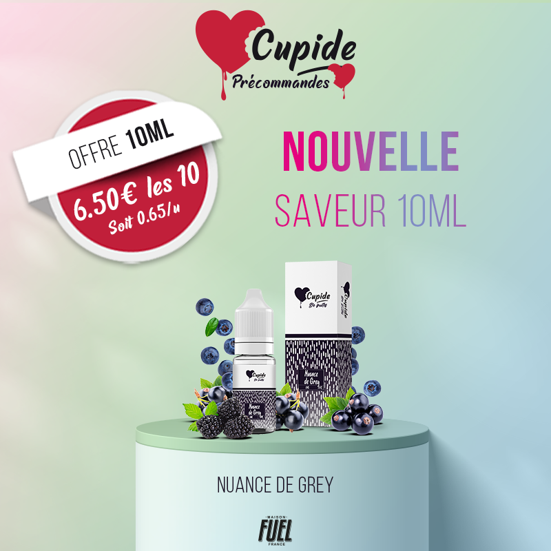 Nuance de Grey 10ml par 10 - Cupide