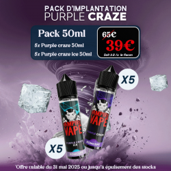 Purple Craze 50ml - Vampire Vape