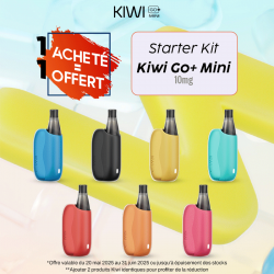 Starter kit Kiwi Go+ Mini 20mg - Kiwi Vapor