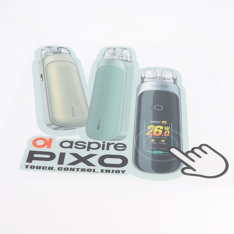 Stickers Vitrine - Aspire