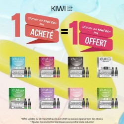 Cartouches Kiwi Go+ 20mg par 2 - Kiwi Vapor