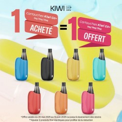 Starter Kit Kiwi Go+ 0mg par 2 - Kiwi Vapor