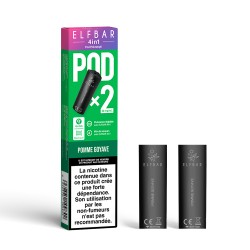 Cartouches pré-remplies 4in1 20mg par 2 - Nouvelles Saveurs- Elfbar