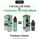 Cliq 15K Puffs - Pastèque Glacée - AVM
