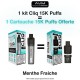 Cliq 15K puffs - Menthe Fraîche - AVM