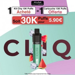 Cliq 15K Puffs - Pastèque Glacée - AVM