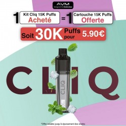 Cliq 15K puffs - Menthe Fraîche - AVM