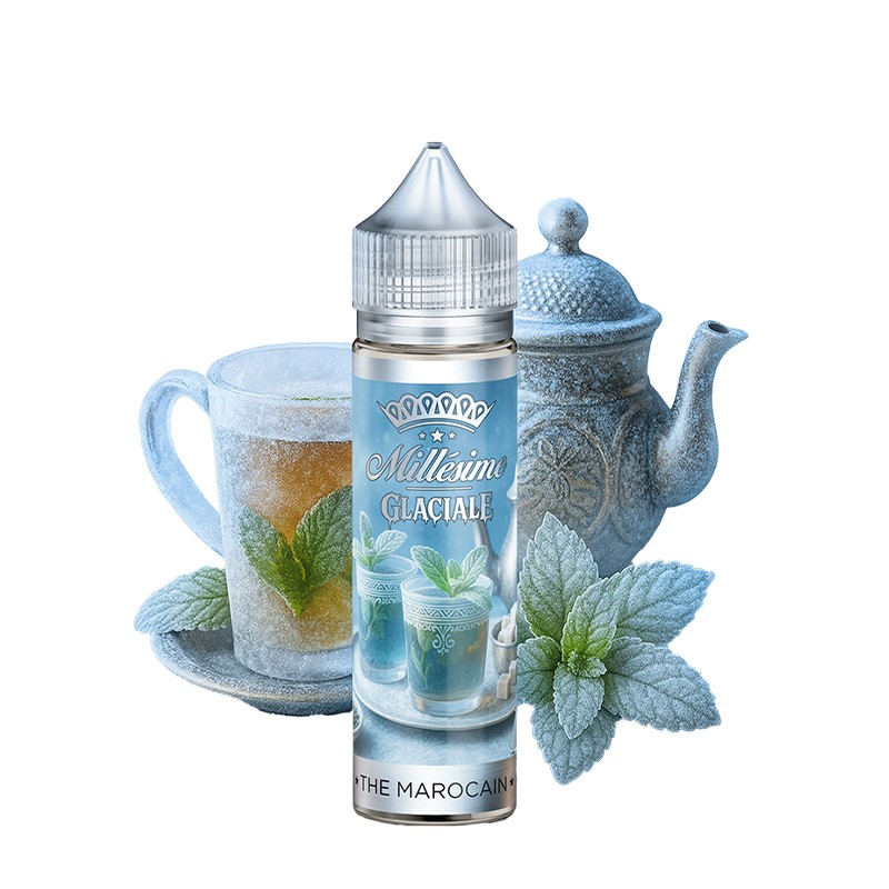 Thé Marocain 50ML - Glaciale - Millésime - 0mg