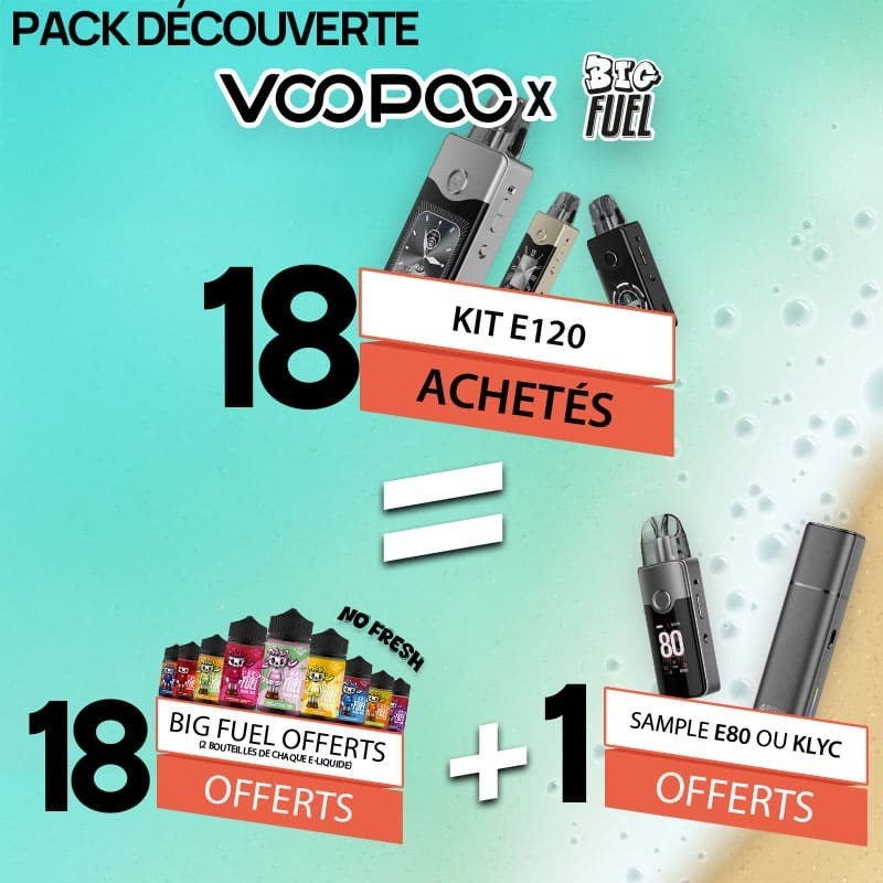 Pack Voopoo x Big Fuel