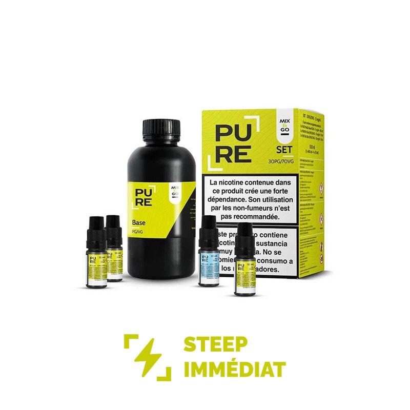 Pack 500ml Base 30/70 Mix&Go - PURE - 0mg