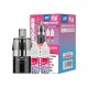 Cartouche Shisha Plus 28K + 2x10ml 20mg - JNR X FIGHTER FUEL