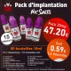 Pack d'implantation NicSalts 20 mg - Vampire Vape