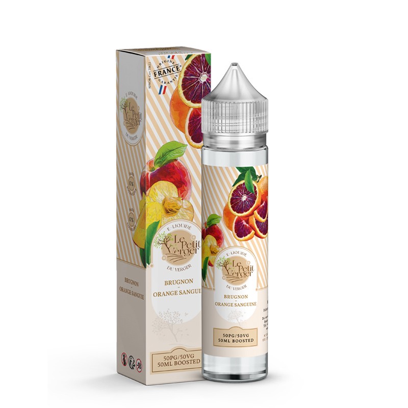 Brugnon Orange Sanguine 50ml - Le Petit Verger - Savourea - 0mg