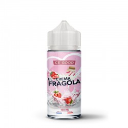 El Crema Fragola 0mg 100ml - CE'GOOD