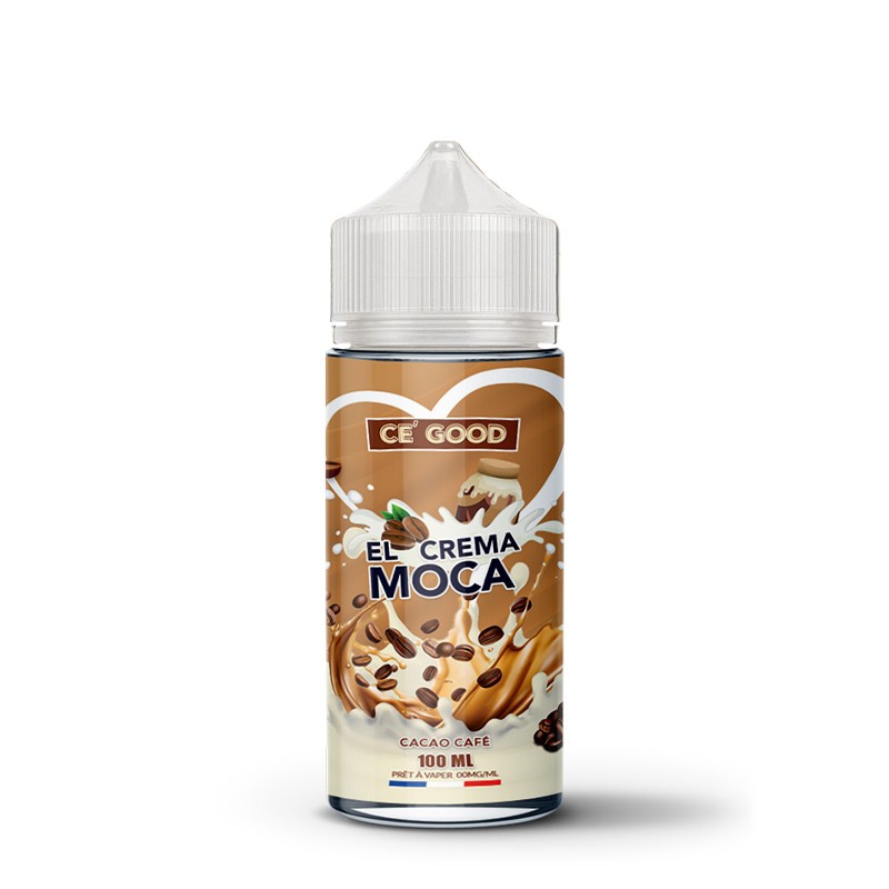 El Crema Moca 0mg 100ml - CE'GOOD
