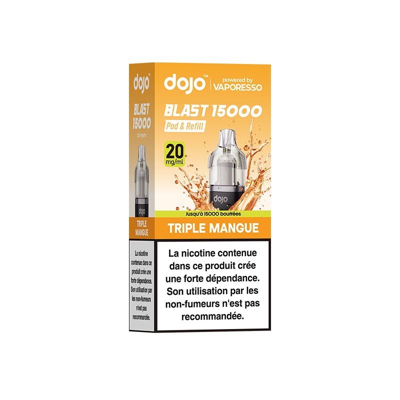Cartouche Dojo Blast 15K 20mg - Dojo by Vaporesso